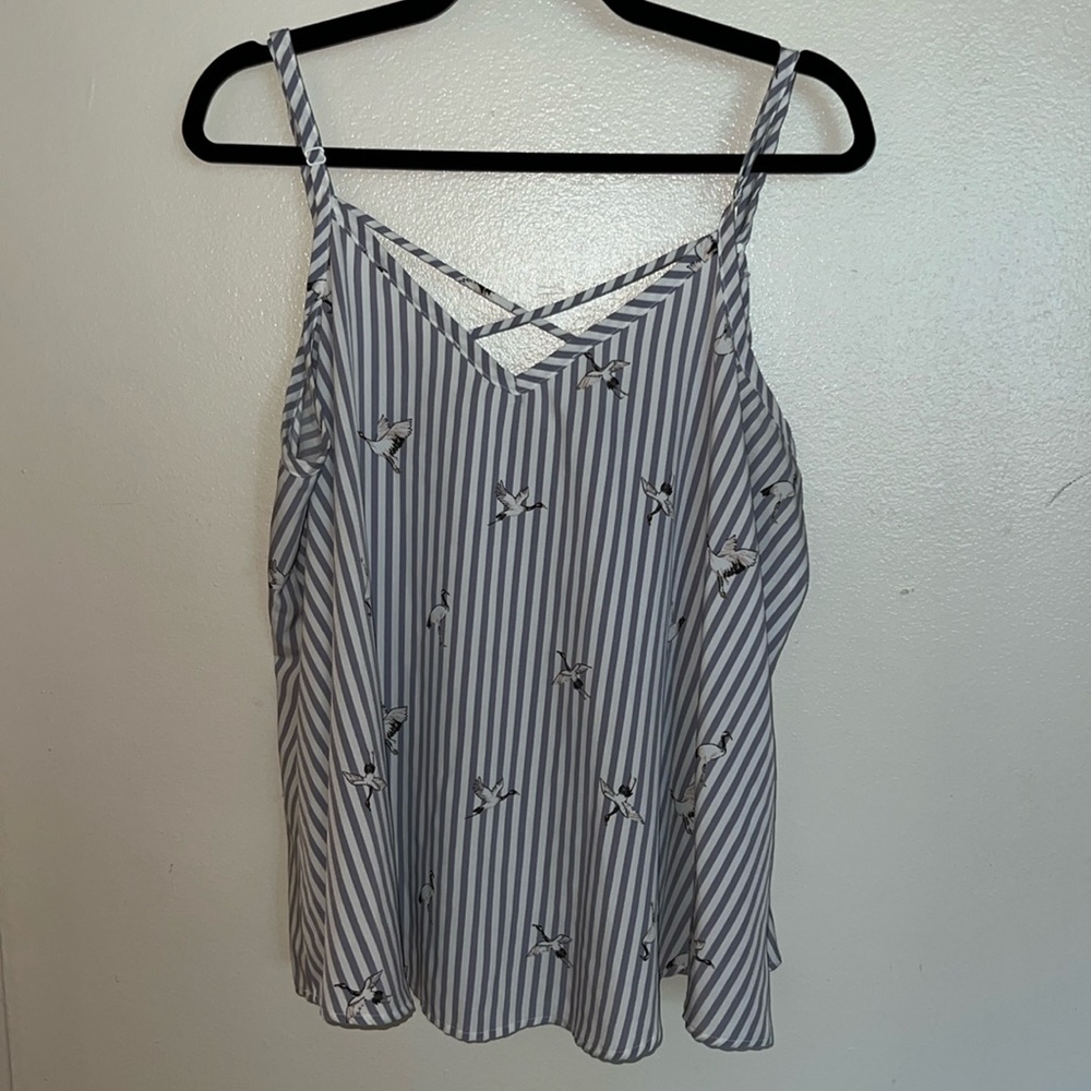 TORRID Sophie Chiffon Swing Cami Size 0